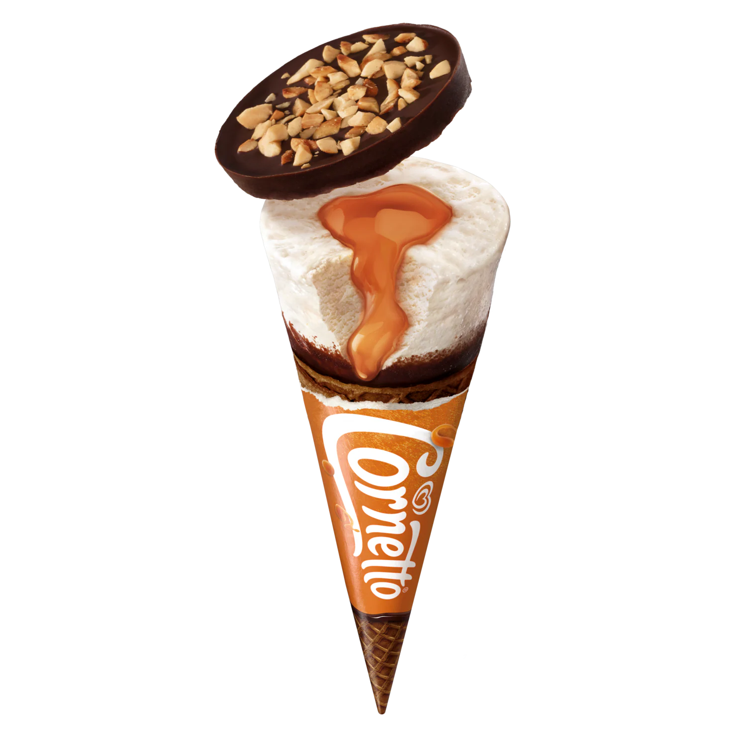 Cornetto Disc Vanilya Karamel